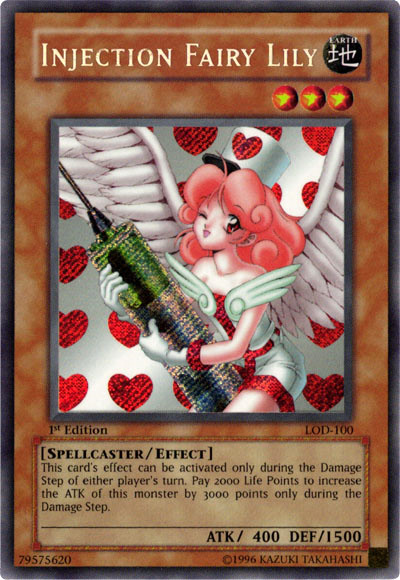 Injection Fairy Lily [LOD-100] Secret Rare | The Time Vault CA