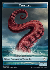 Tentacle // Champion of Wits Double-sided Token [Streets of New Capenna Commander Tokens] | The Time Vault CA