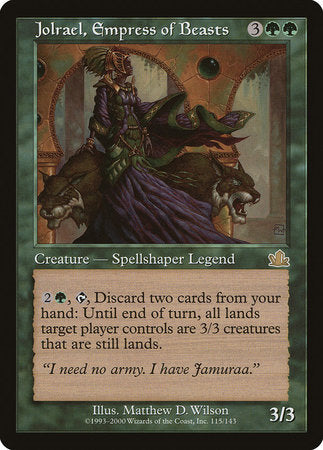 Jolrael, Empress of Beasts [Prophecy] | The Time Vault CA