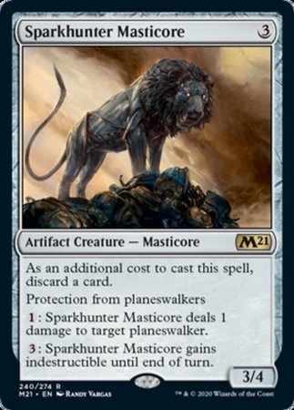 Sparkhunter Masticore [Core Set 2021] | The Time Vault CA