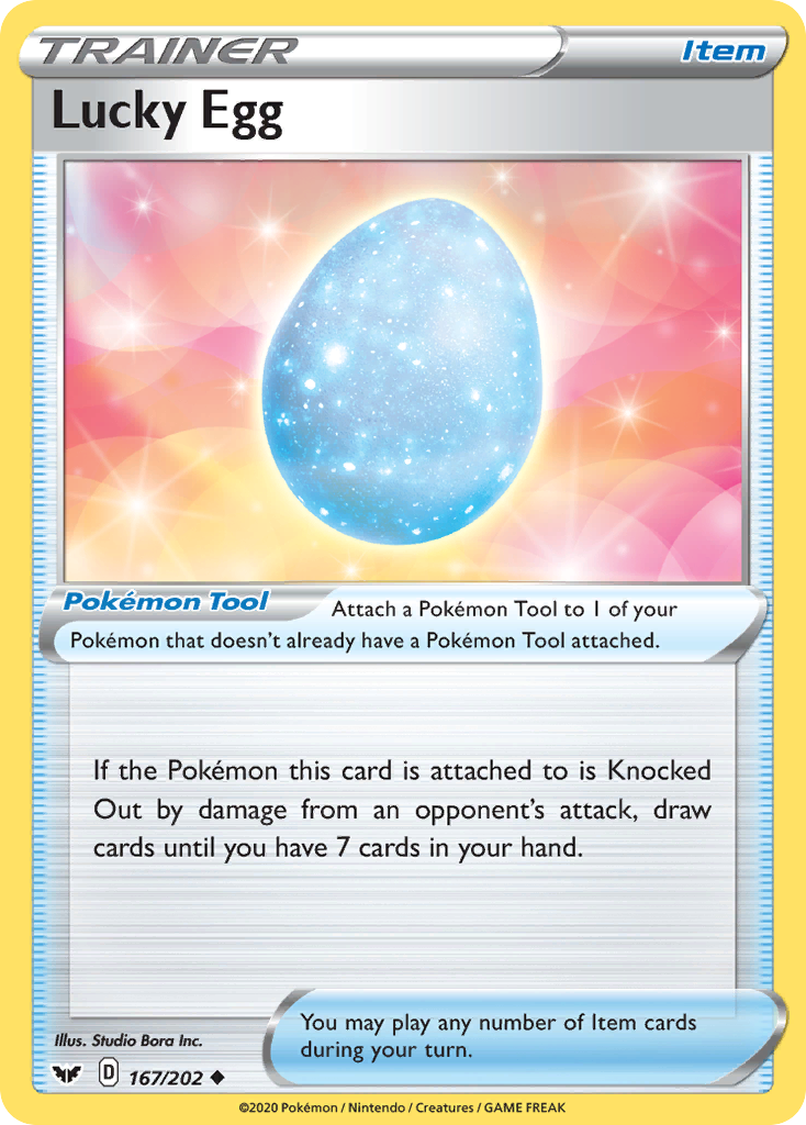 Lucky Egg (167/202) [Sword & Shield: Base Set] | The Time Vault CA