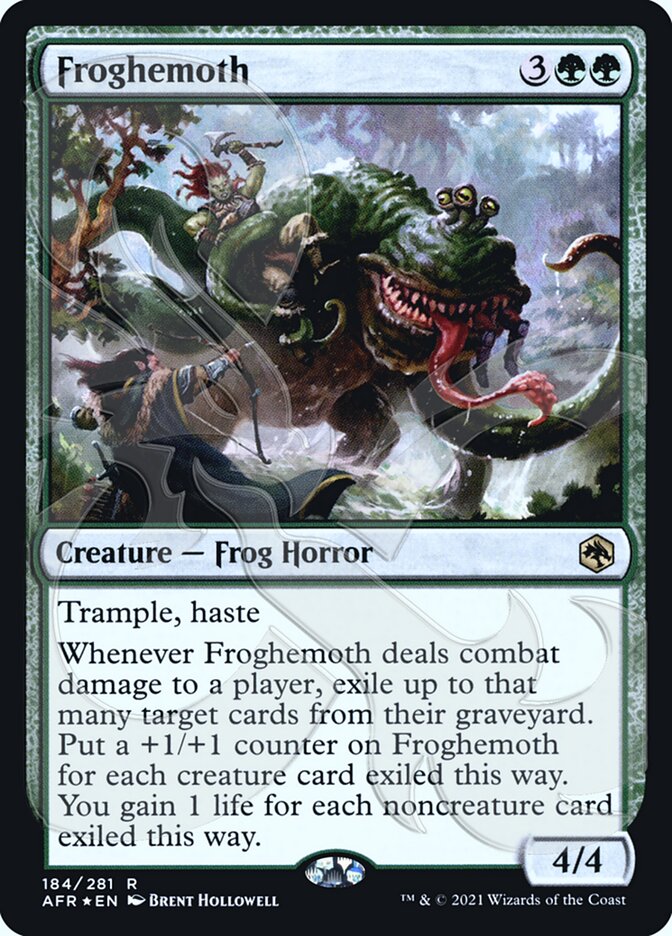 Froghemoth (Ampersand Promo) [Dungeons & Dragons: Adventures in the Forgotten Realms Promos] | The Time Vault CA