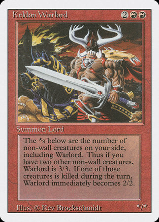 Keldon Warlord [Revised Edition] | The Time Vault CA
