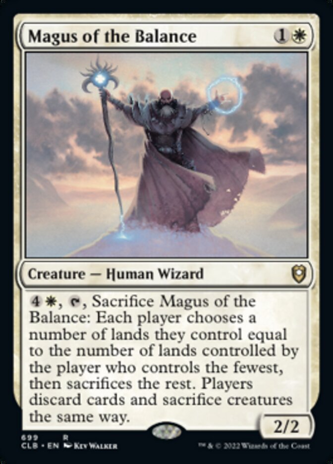 Magus of the Balance [Commander Legends: Battle for Baldur's Gate] | The Time Vault CA