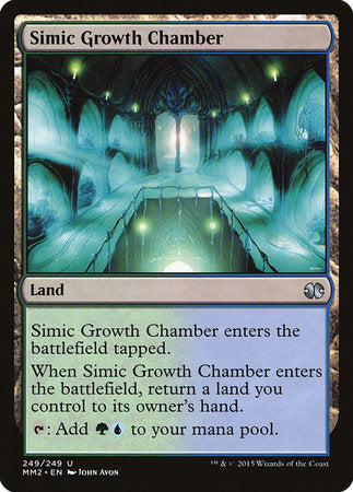 Simic Growth Chamber [Modern Masters 2015] | The Time Vault CA