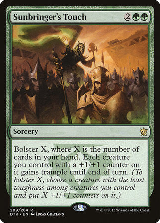 Sunbringer's Touch [Dragons of Tarkir] | The Time Vault CA