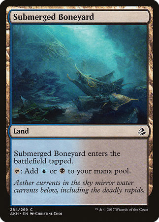 Submerged Boneyard [Amonkhet] | The Time Vault CA