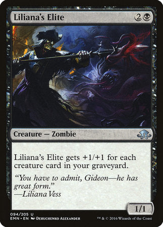 Liliana's Elite [Eldritch Moon] | The Time Vault CA