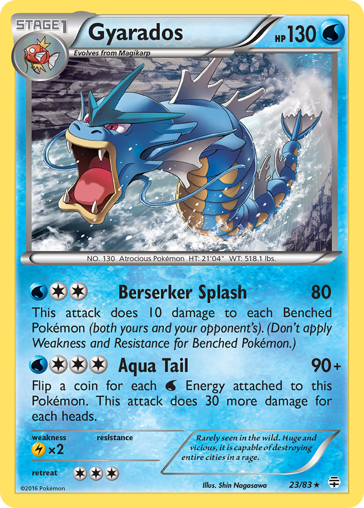 Gyarados (23/83) [XY: Generations] | The Time Vault CA