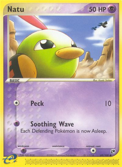 Natu (69/100) [EX: Sandstorm] | The Time Vault CA