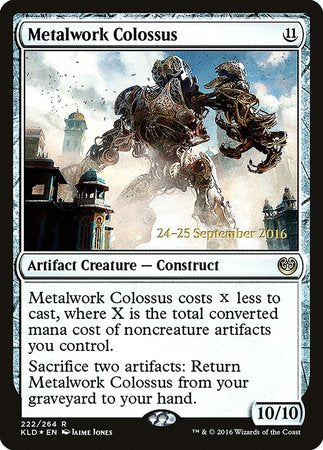 Metalwork Colossus [Kaladesh Promos] | The Time Vault CA