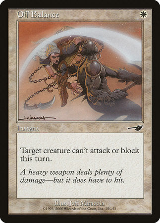 Off Balance [Nemesis] | The Time Vault CA