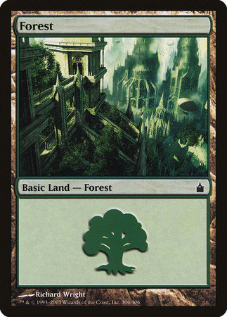 Forest (306) [Ravnica: City of Guilds] | The Time Vault CA