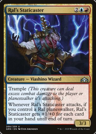 Ral's Staticaster [Guilds of Ravnica] | The Time Vault CA