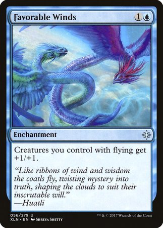 Favorable Winds [Ixalan] | The Time Vault CA