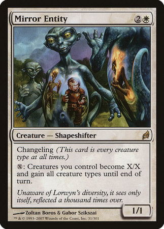 Mirror Entity [Lorwyn] | The Time Vault CA