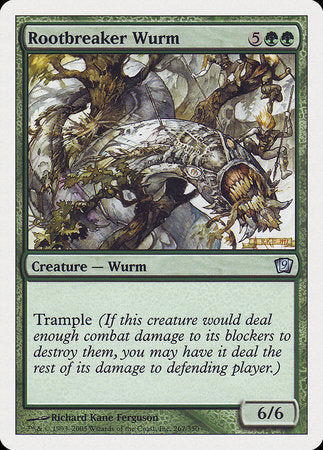 Rootbreaker Wurm [Ninth Edition] | The Time Vault CA