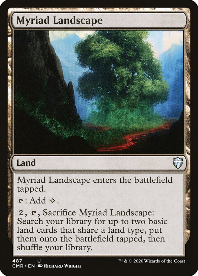 Myriad Landscape [Commander Legends] | The Time Vault CA