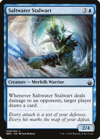 Saltwater Stalwart [Battlebond] | The Time Vault CA