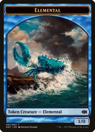 Elemental Token [Duel Decks: Merfolk vs. Goblins Tokens] | The Time Vault CA