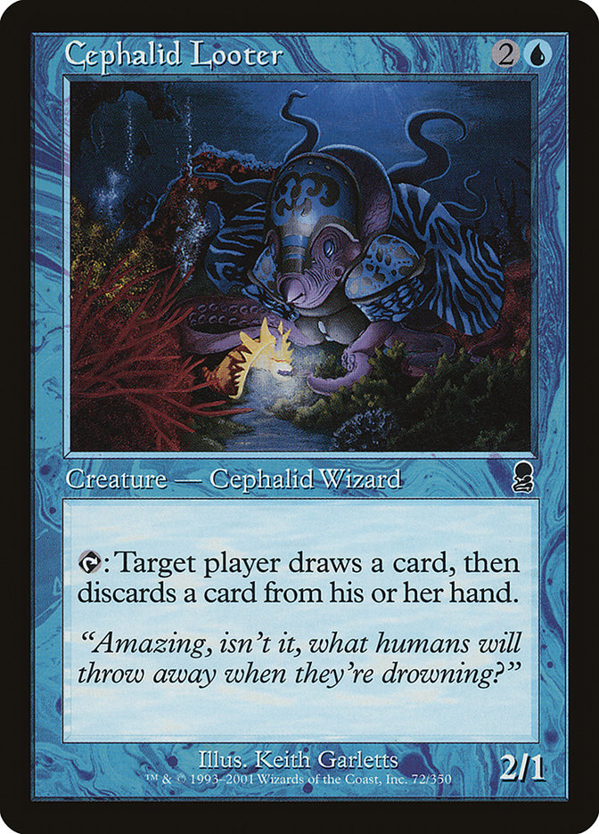 Cephalid Looter (Misprinted) [Odyssey] | The Time Vault CA