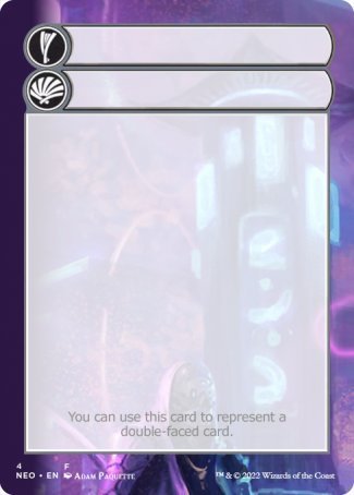 Helper Card (4/9) [Kamigawa: Neon Dynasty Tokens] | The Time Vault CA