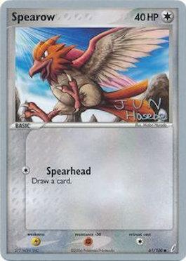 Spearow (61/100) (Flyvees - Jun Hasebe) [World Championships 2007] | The Time Vault CA
