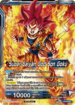 Super Saiyan God Son Goku // SSGSS Son Goku, Soul Striker Reborn (P-211) [Collector's Selection Vol. 2] | The Time Vault CA