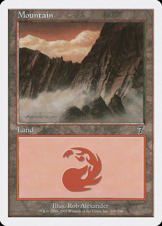 Mountain (339) [Seventh Edition] | The Time Vault CA