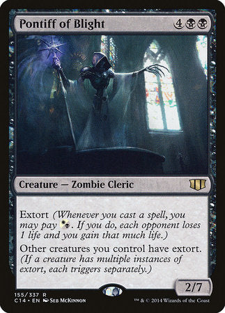 Pontiff of Blight [Commander 2014] | The Time Vault CA