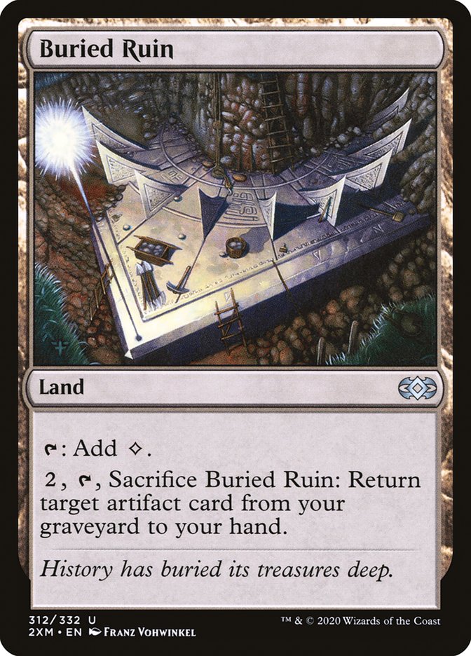 Buried Ruin [Double Masters] | The Time Vault CA