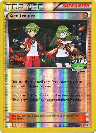Ace Trainer (69/98) (International Challenge Promo Staff) [XY: Ancient Origins] | The Time Vault CA