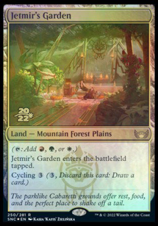 Jetmir's Garden [Streets of New Capenna Prerelease Promos] | The Time Vault CA