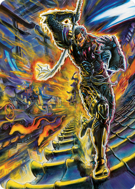 Kaito Shizuki 2 Art Card [Kamigawa: Neon Dynasty Art Series] | The Time Vault CA