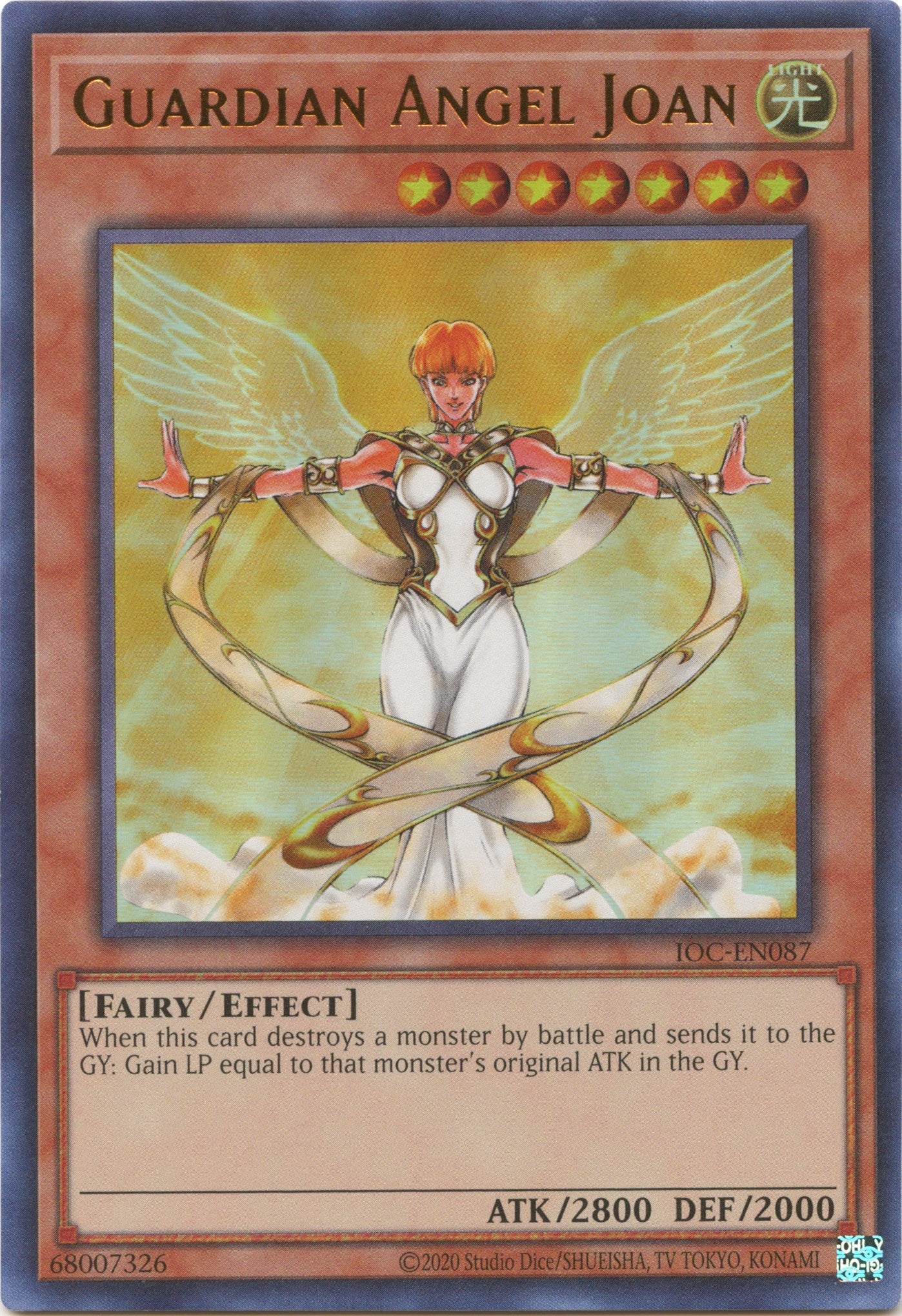 Guardian Angel Joan (25th Anniversary) [IOC-EN087] Ultra Rare | The Time Vault CA