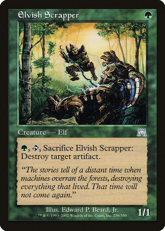 Elvish Scrapper [Onslaught] | The Time Vault CA