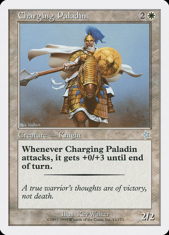 Charging Paladin [Starter 1999] | The Time Vault CA