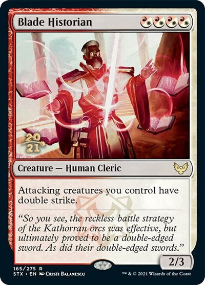 Blade Historian [Strixhaven: School of Mages Prerelease Promos] | The Time Vault CA