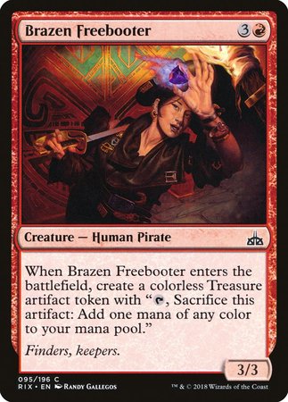 Brazen Freebooter [Rivals of Ixalan] | The Time Vault CA