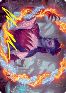 Rootha, Mercurial Artist Art Card (Gold-Stamped Signature) [Strixhaven: School of Mages Art Series] | The Time Vault CA