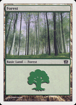 Forest (350) [Eighth Edition] | The Time Vault CA