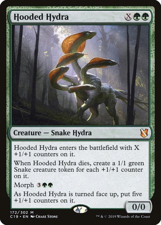 Hooded Hydra [Commander 2019] | The Time Vault CA