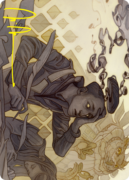 Go Blank Art Card (Gold-Stamped Signature) [Strixhaven: School of Mages Art Series] | The Time Vault CA