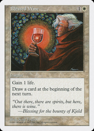 Blessed Wine [Fifth Edition] | The Time Vault CA