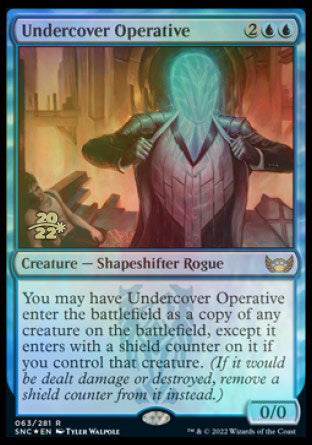 Undercover Operative [Streets of New Capenna Prerelease Promos] | The Time Vault CA