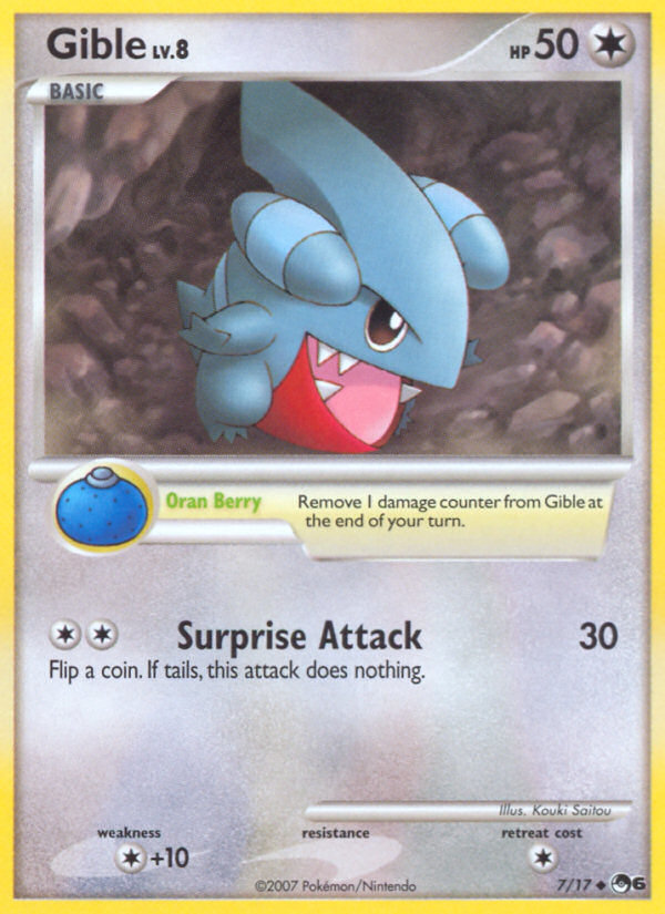 Gible (7/17) [POP Series 6] | The Time Vault CA