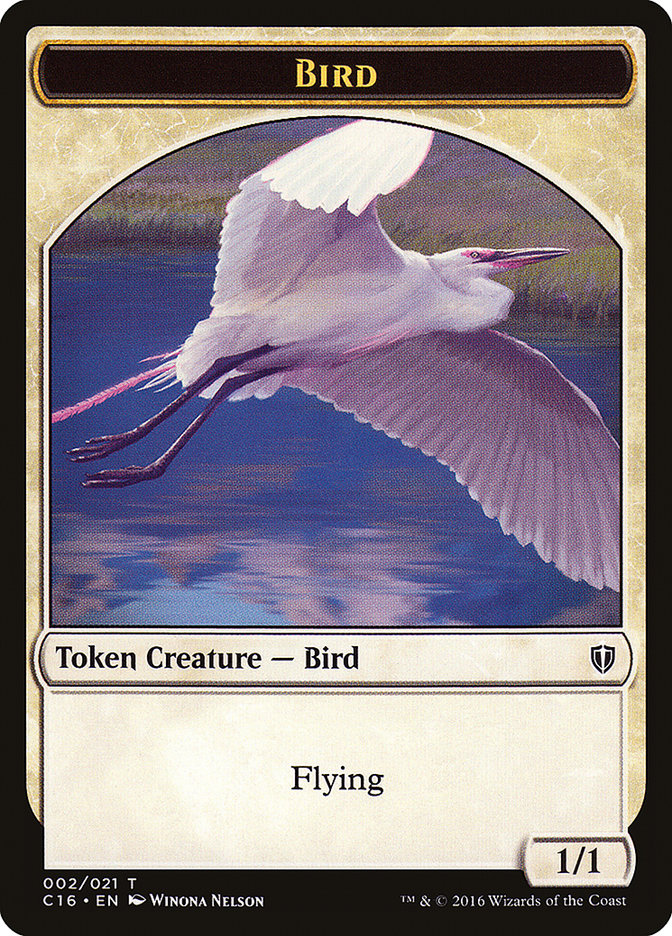 Bird (002/021) [Commander 2016 Tokens] | The Time Vault CA