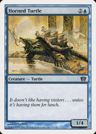Horned Turtle [Eighth Edition] | The Time Vault CA