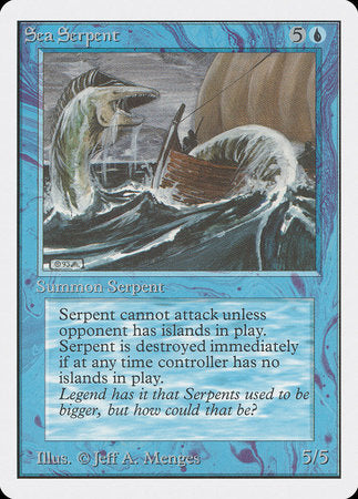 Sea Serpent [Unlimited Edition] | The Time Vault CA