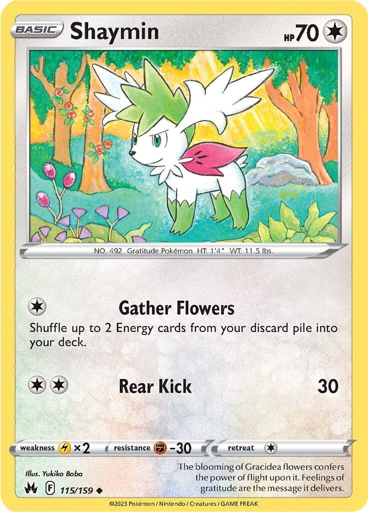 Shaymin (115/159) [Sword & Shield: Crown Zenith] | The Time Vault CA